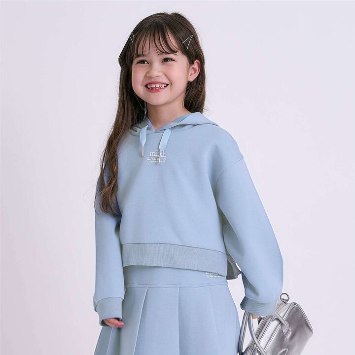 Anti-Stain Puffed Sweatshirt Hoodie / Cardboard,, medium