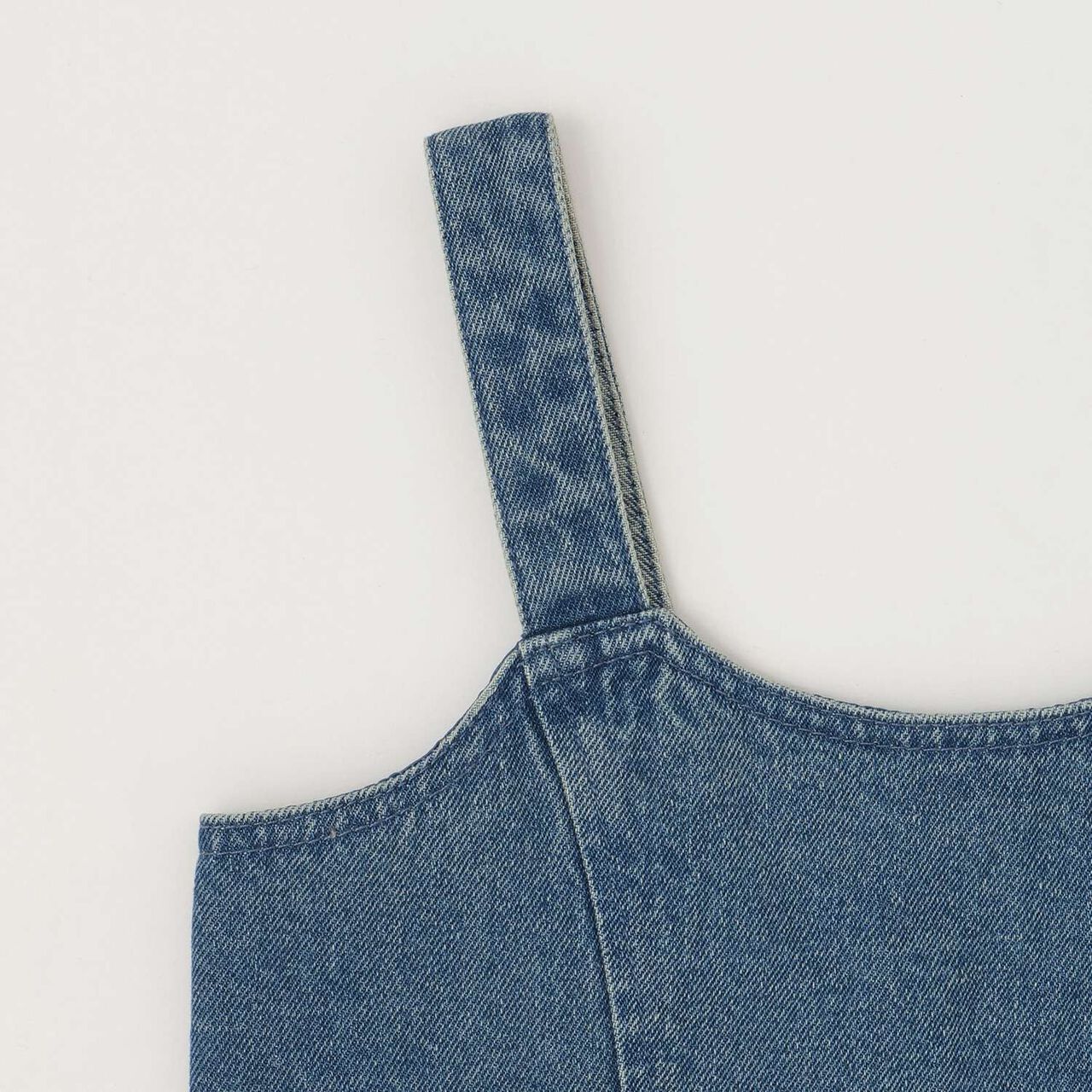 [Ready-to-Wear] Denim Bustier & Pleated Skirt Outfit Set,Blue, large image number 23