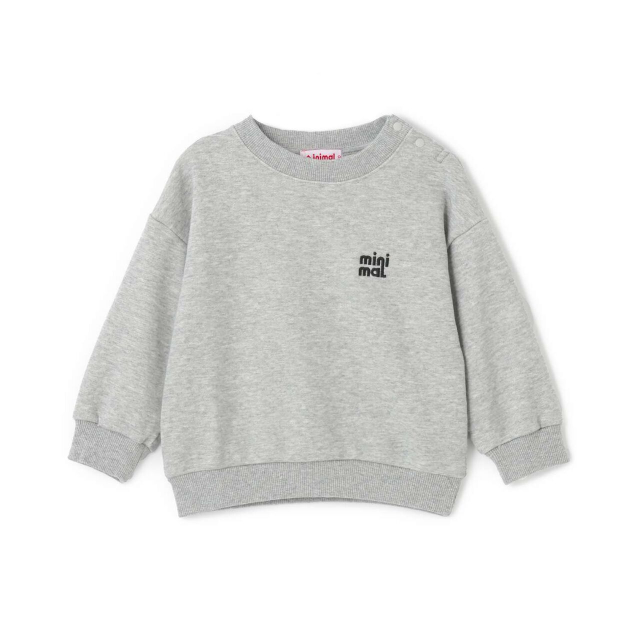 One-Point Fleece Pullover,Top gray, large image number 12