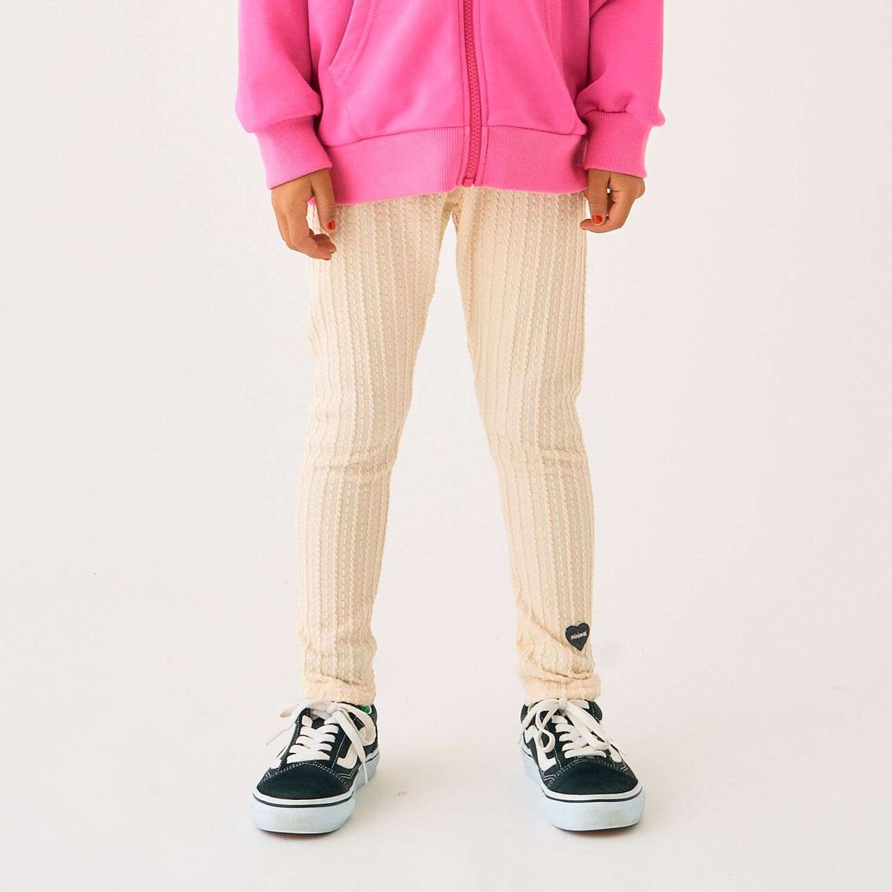 Cable Leggings,Ivory, large image number 0