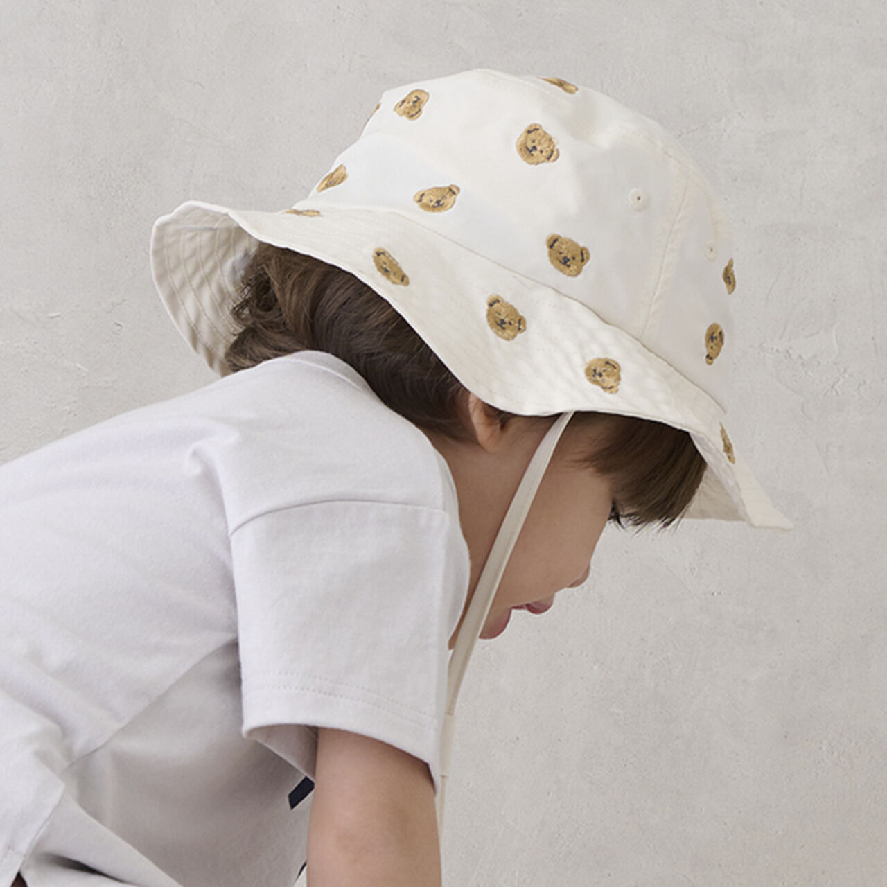 [Heat-Resistant] Embroidered Bucket Hat,Lavender, large image number 35