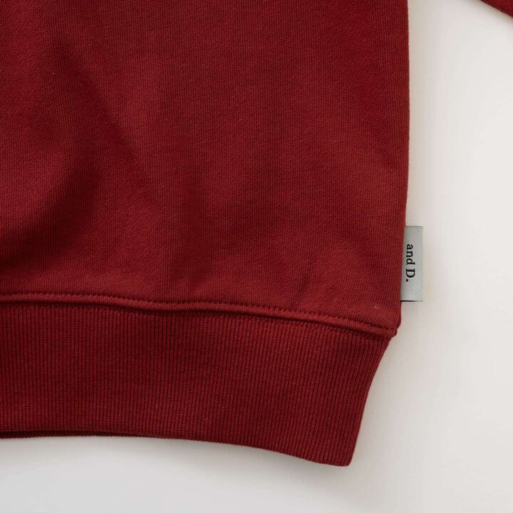 Cracked Finish Sweatshirt Pullover,Top gray, medium image number 12