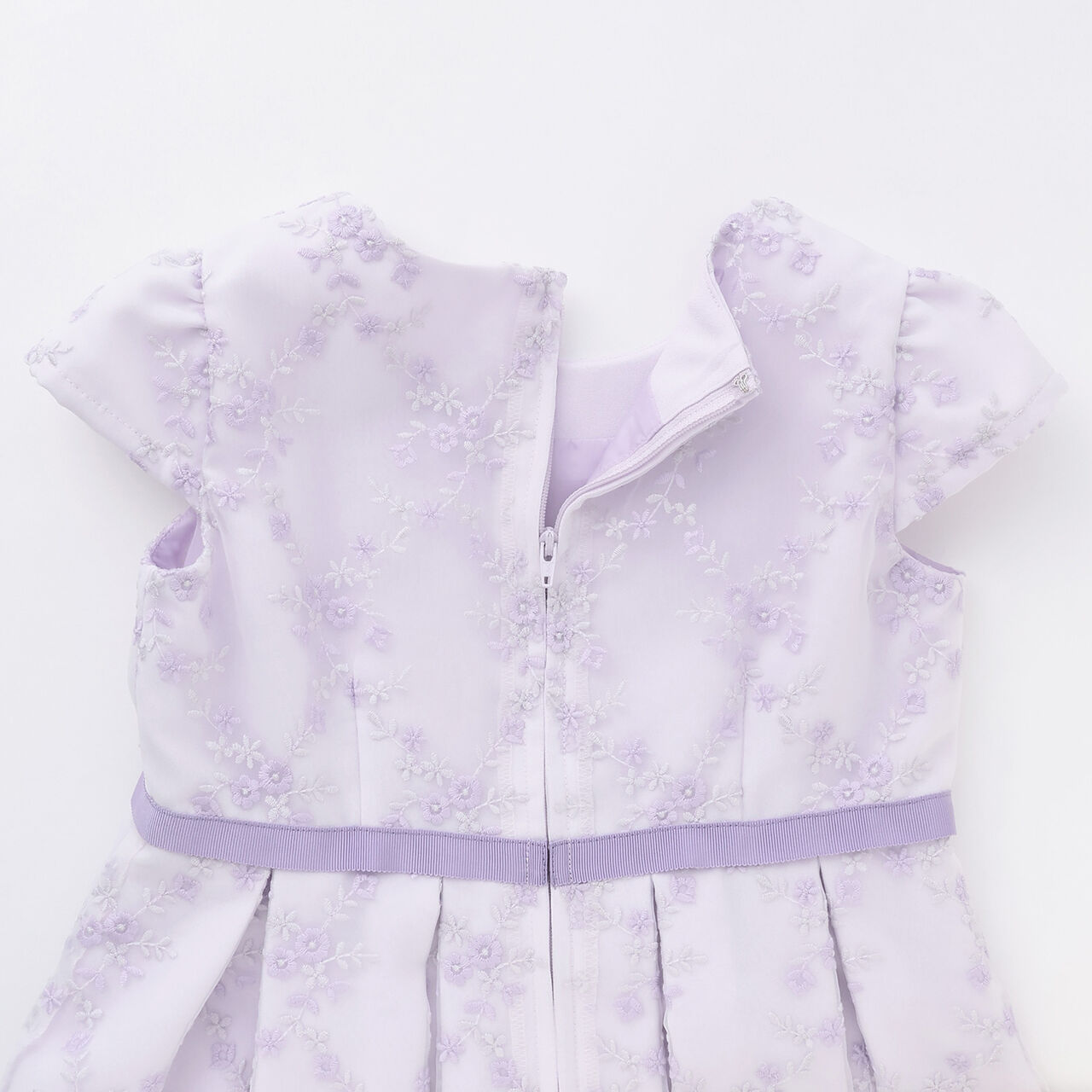 [Formal] Lace OP + No Collar JK Set,Lavender, large image number 17