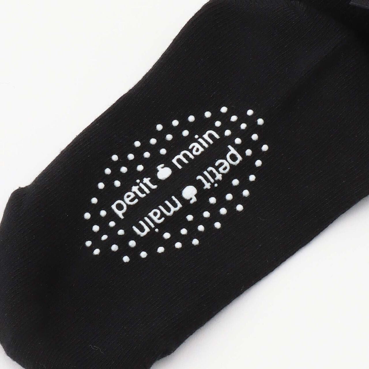 Frill Socks,Black, large image number 2