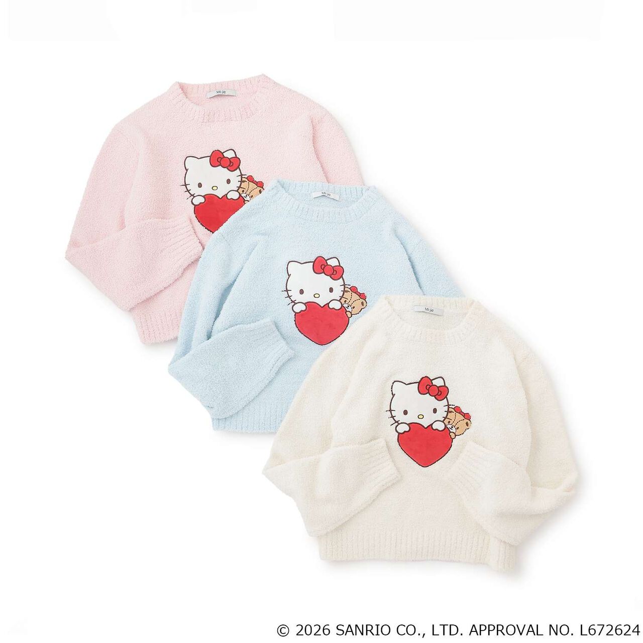 [Sanrio Characters/Hello Kitty] Marshmallow Knit Pullover,Pink, large image number 11