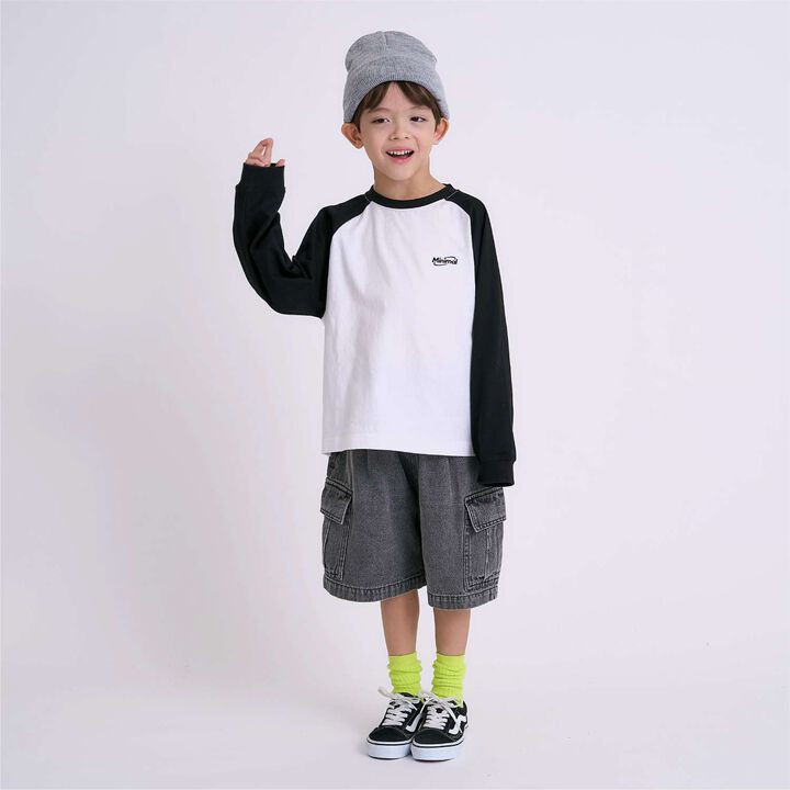 Denim Half Pants,Blue, medium image number 1