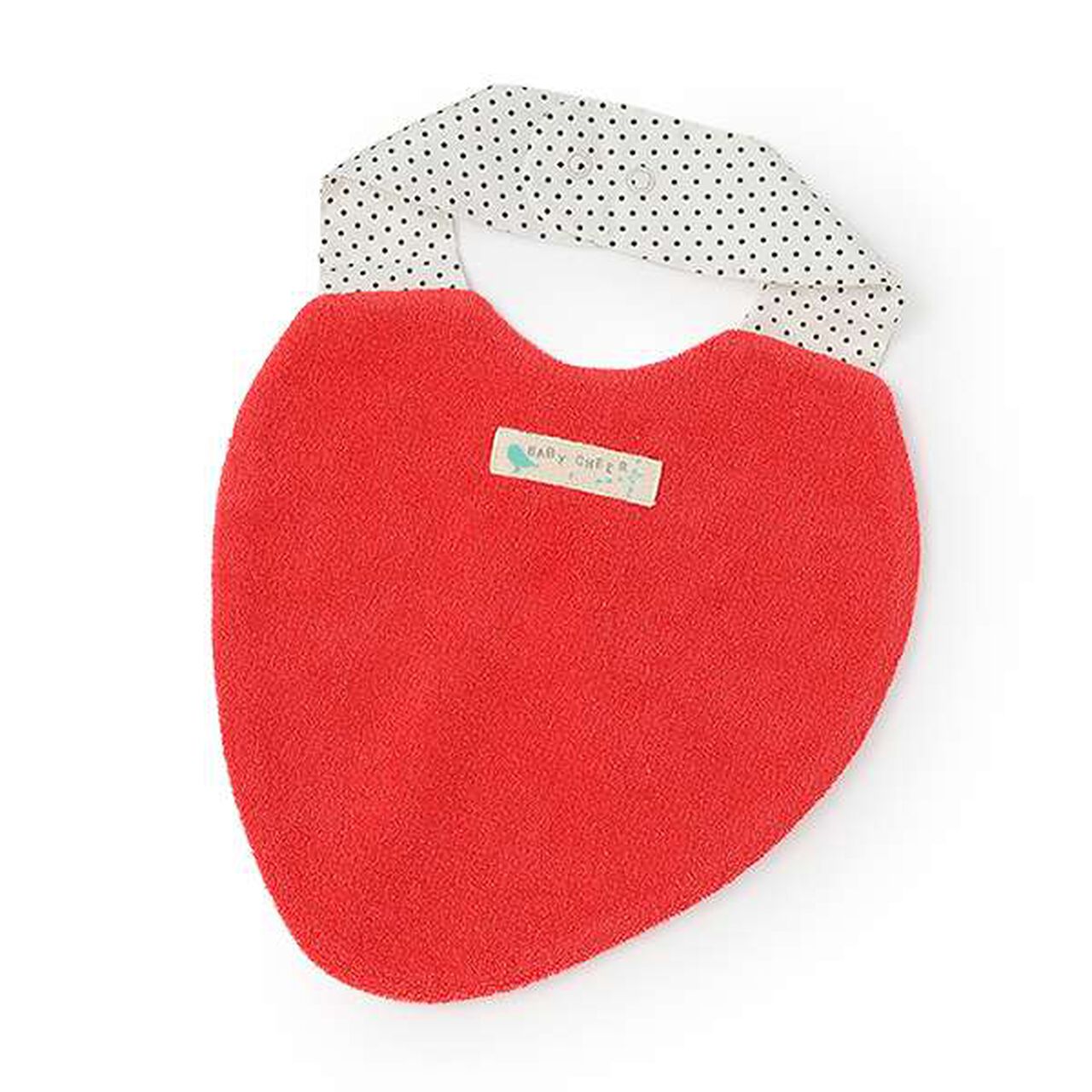 Strawberry Bib,Red, large image number 1
