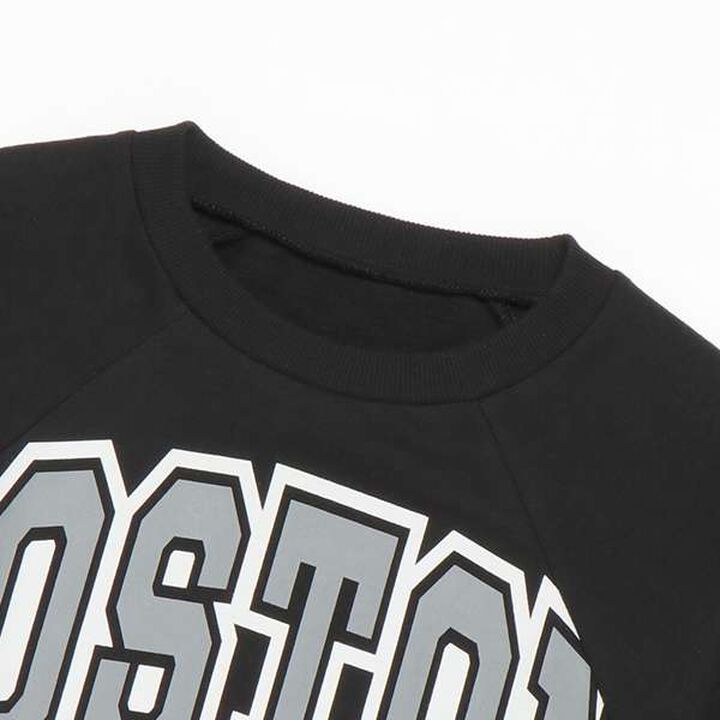 [Link] College Logo Raglan Sleeve Sweatshirt,Gray, medium image number 2