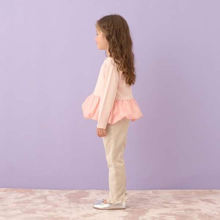 Heart Pocket Corduroy Pants,Charcoal gray, medium image number 18