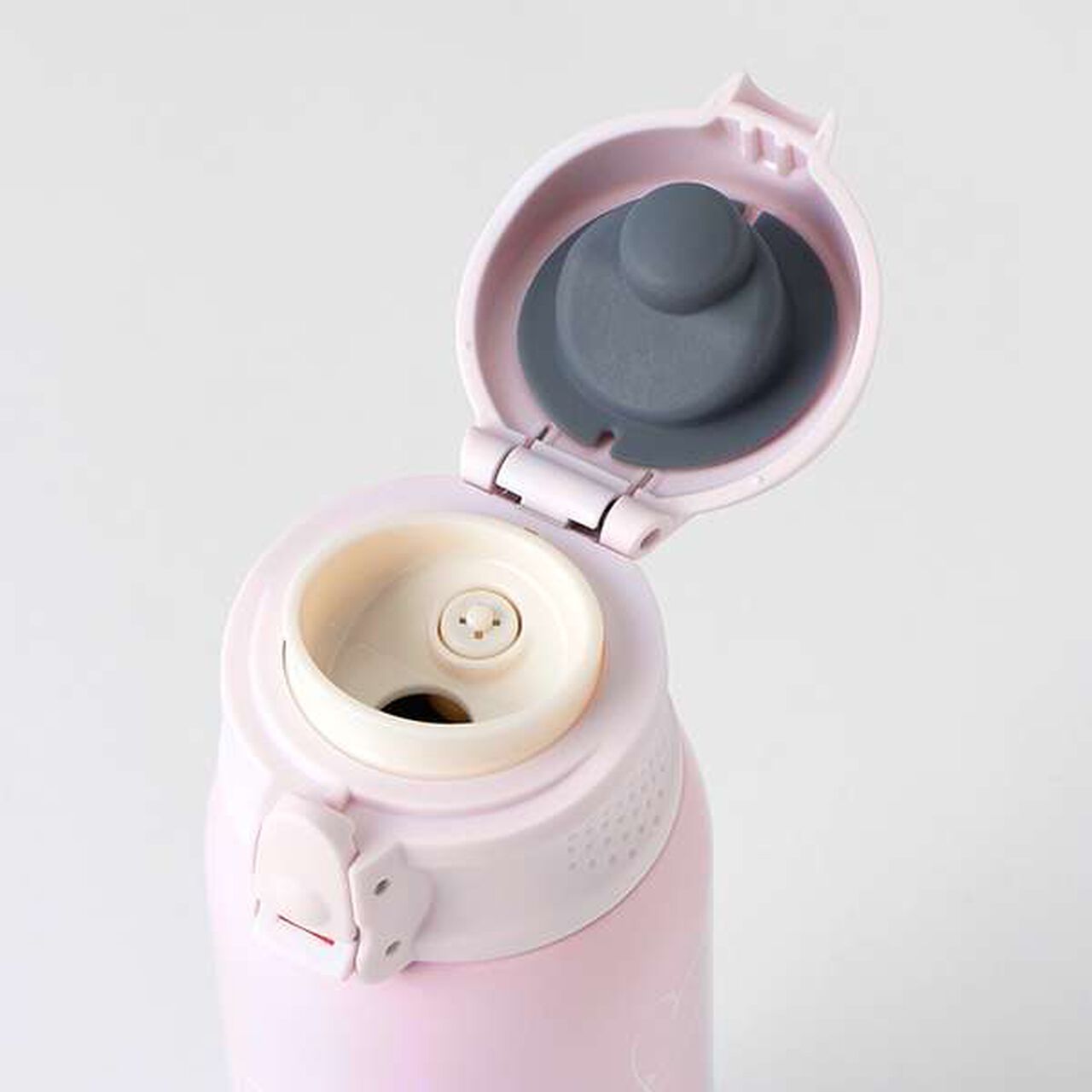 Lightweight Gradient Logo Pattern Water Bottle (480ml),Lavender, large image number 9