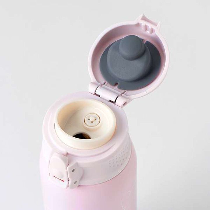 Lightweight Gradient Logo Pattern Water Bottle (480ml),Lavender, medium image number 9