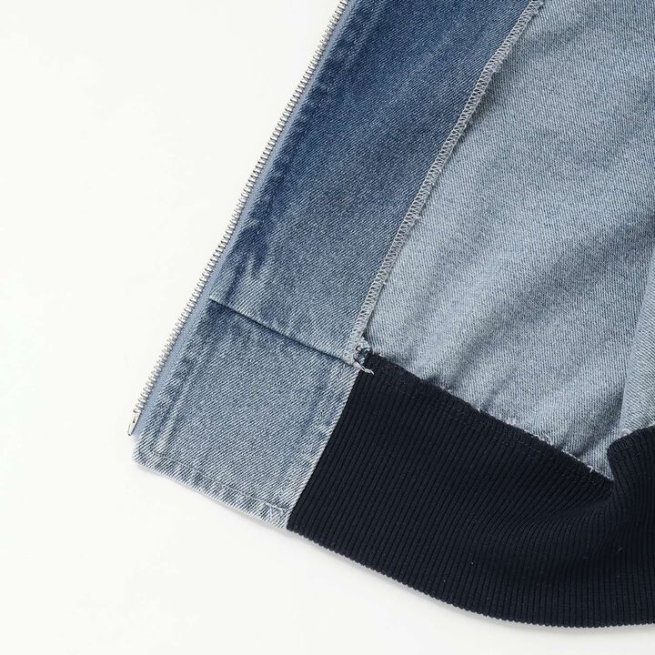 Denim Zip Setup,Blue, medium image number 6