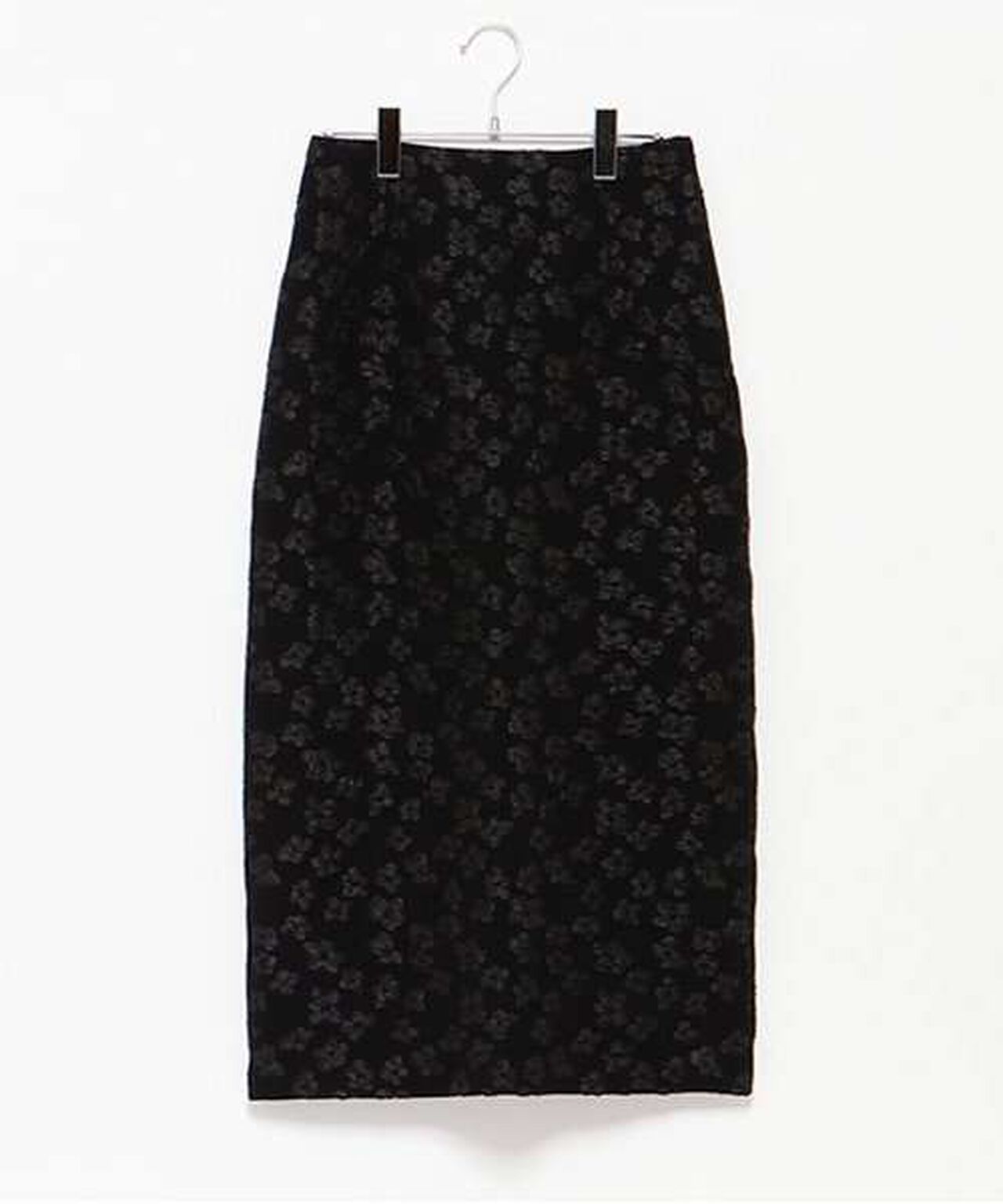 Floral Jacquard Tight Skirt,Off white, large image number 15