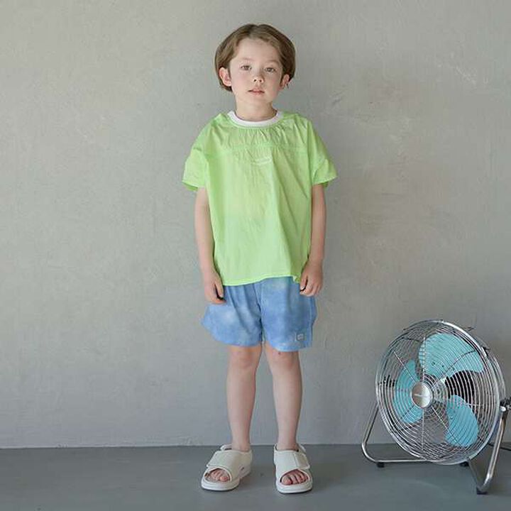 Easy Wide Nylon T-Shirt,Light khaki, medium image number 18