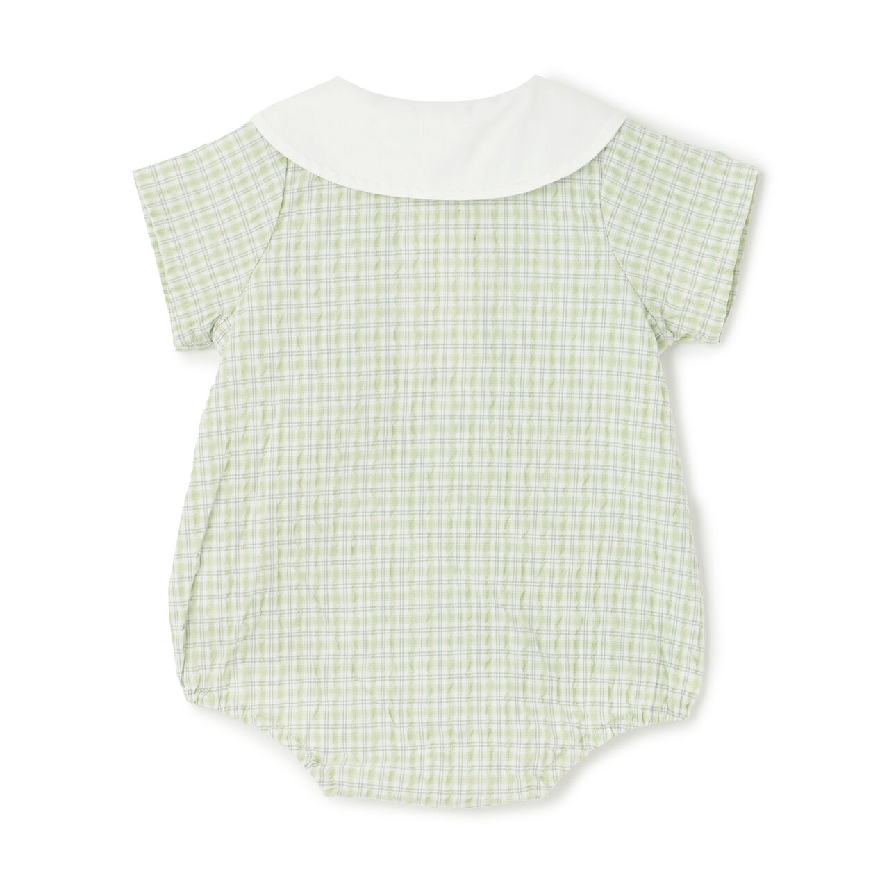 Fruit Collar Romper,Yellow, large image number 6