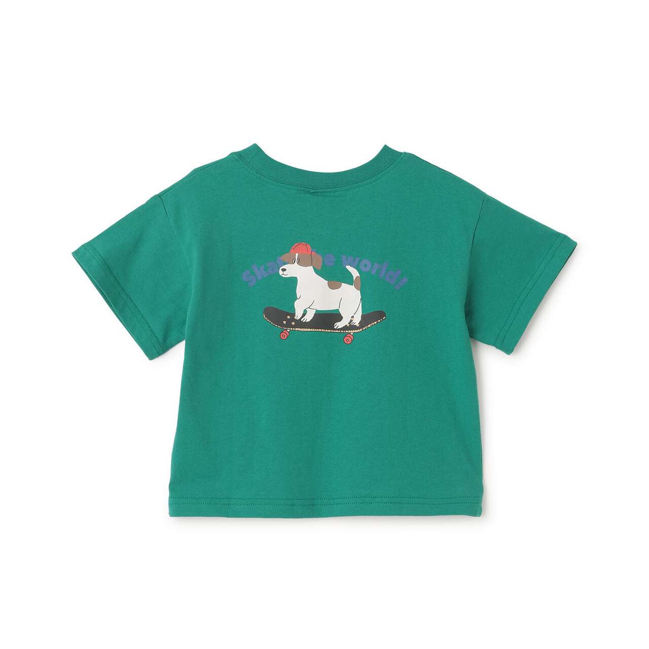[Affordable/Web Exclusive] Back Print Short Sleeve T-Shirt,Light pink, large image number 25