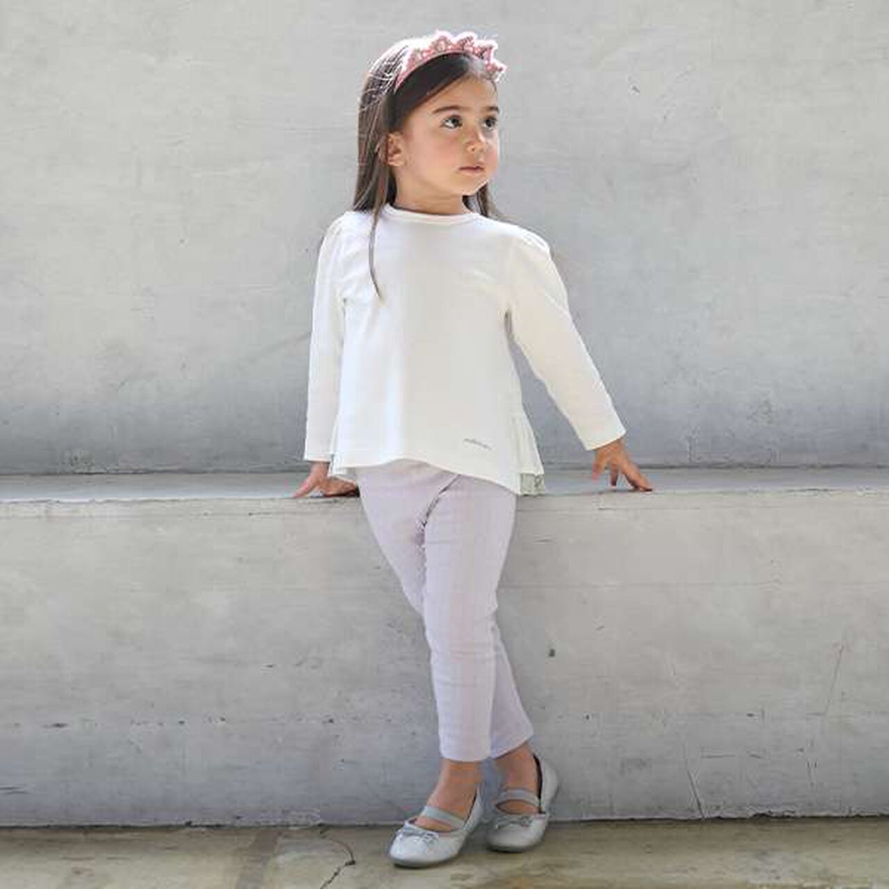 Organic Heart Stitch Leggings,Black, large image number 13