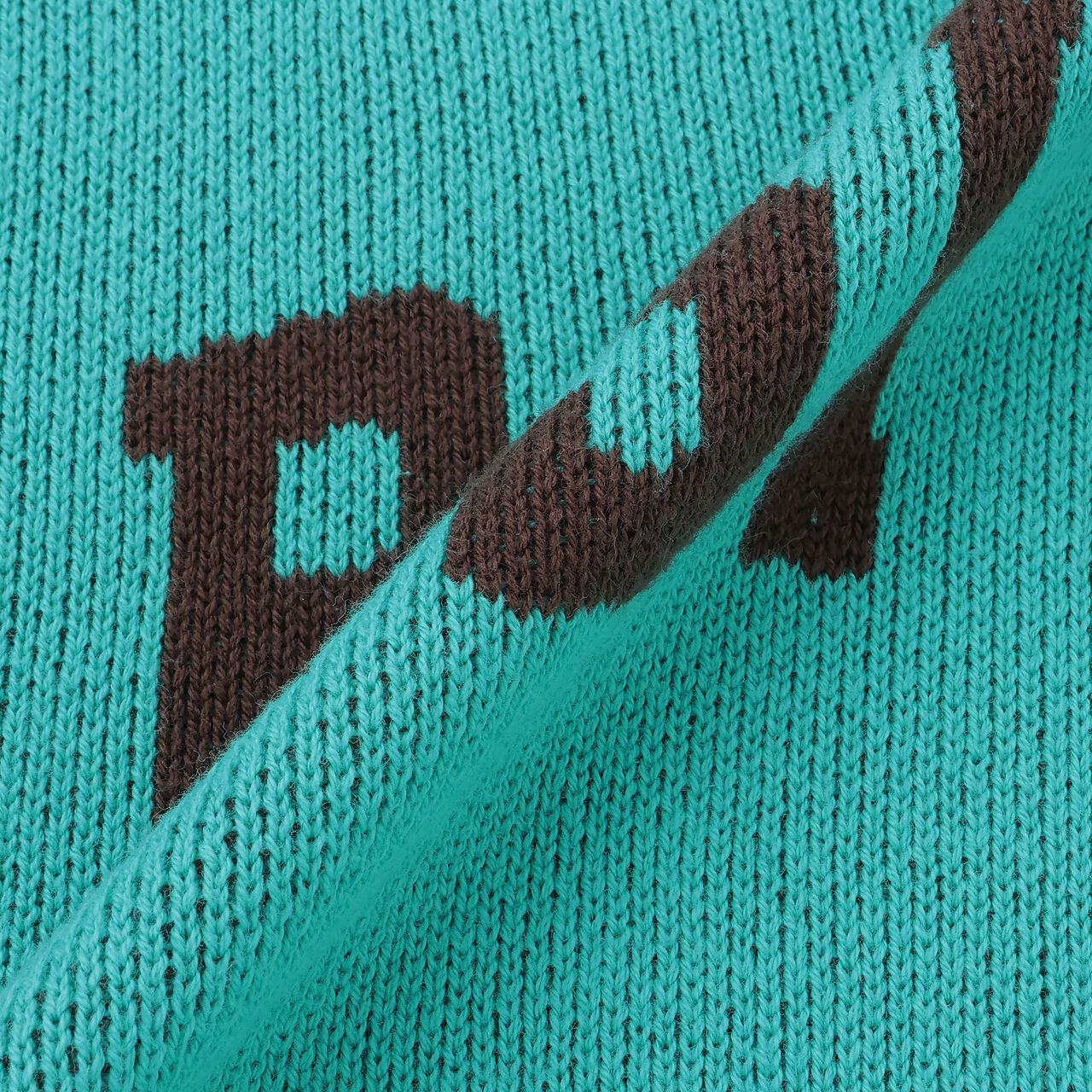 [Machine Washable] Logo Knitwear,Off white, large image number 5