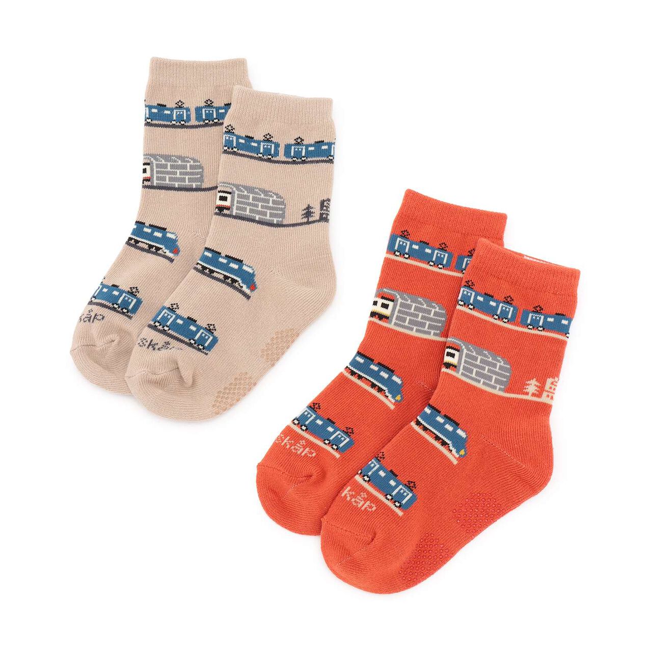 [Restock] Train Crew Socks [Not Available in Direct Stores],Light beige, large image number 4