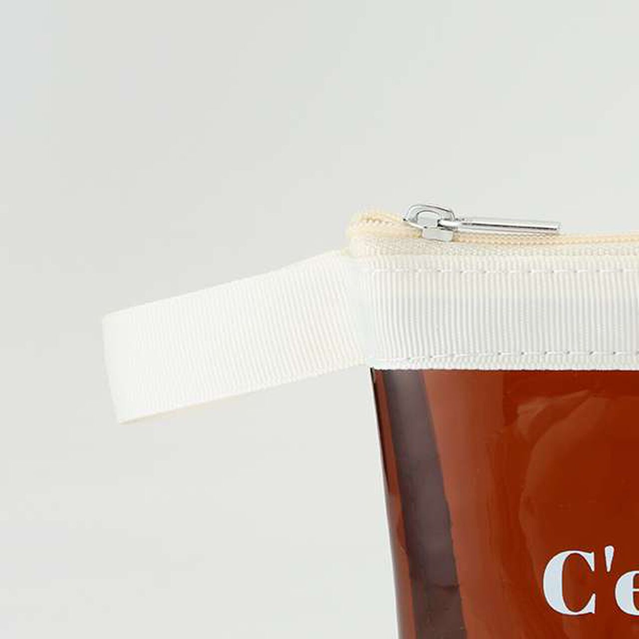 Vinyl Pouch,Off white, large image number 3