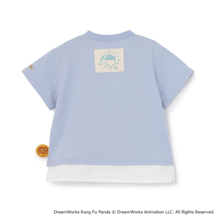 [Web Exclusive] Kung Fu Panda Embroidered Short-Sleeve T-Shirt,Blue, medium image number 8
