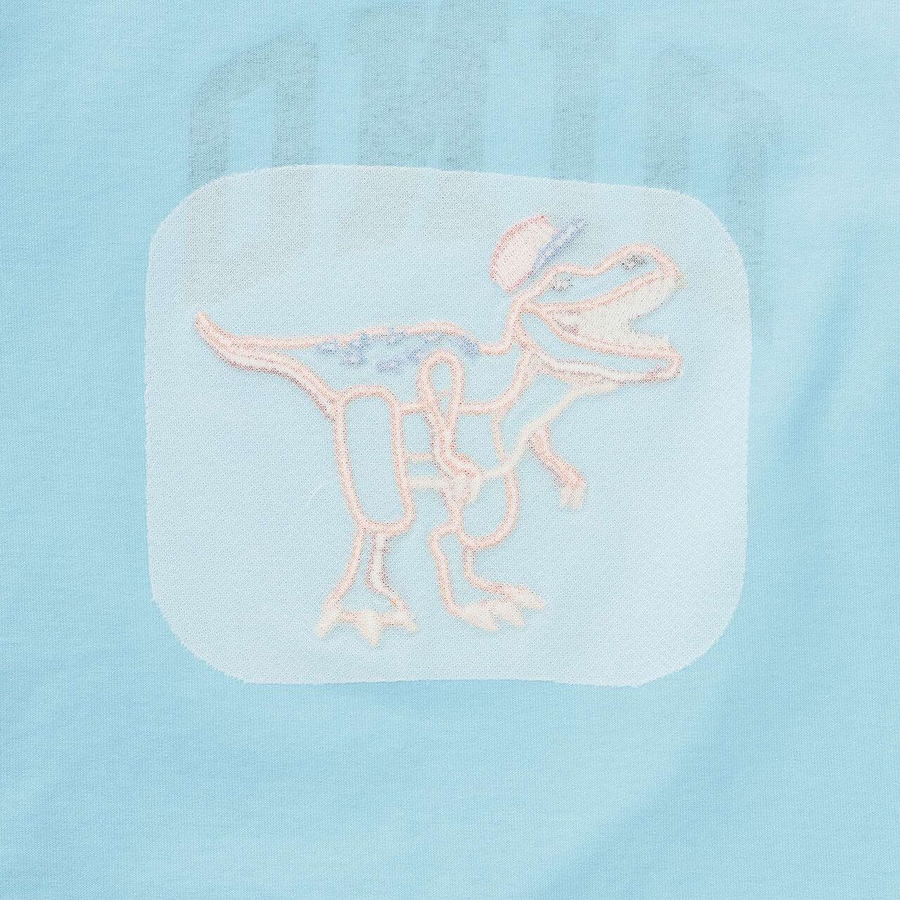 Cap Zaurus Short Sleeve Mesh T-Shirt,Light blue, large image number 5