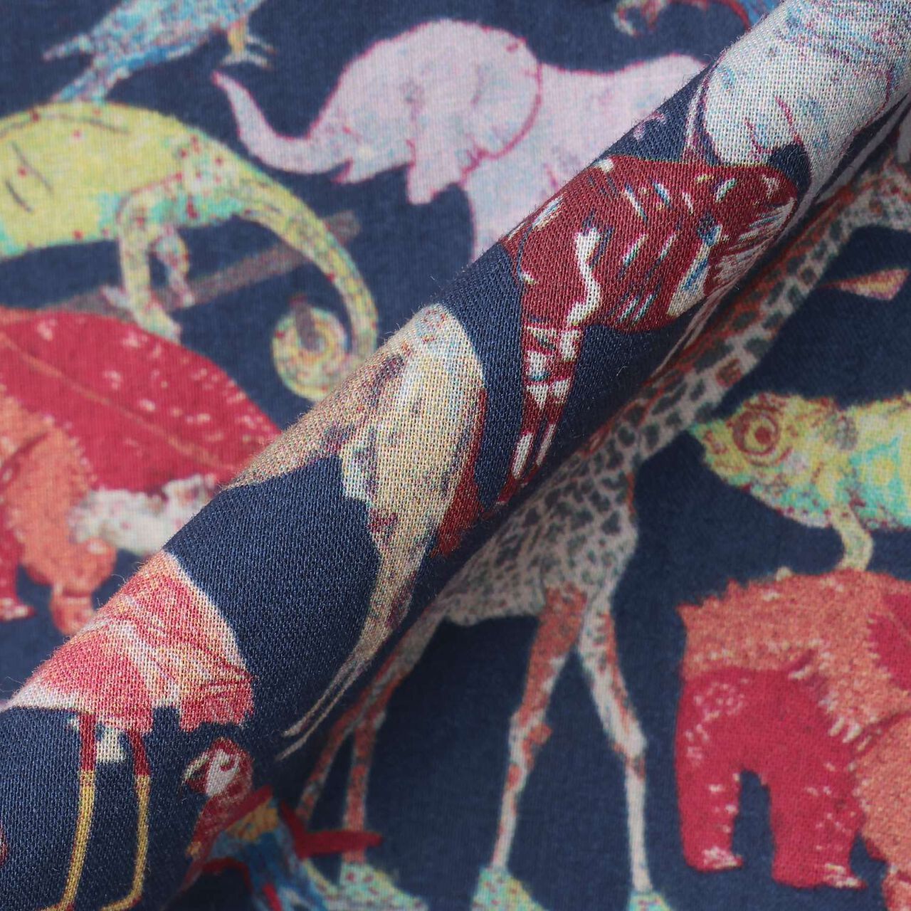 Q for the Zoo Wide Shirt,Navy, large image number 8