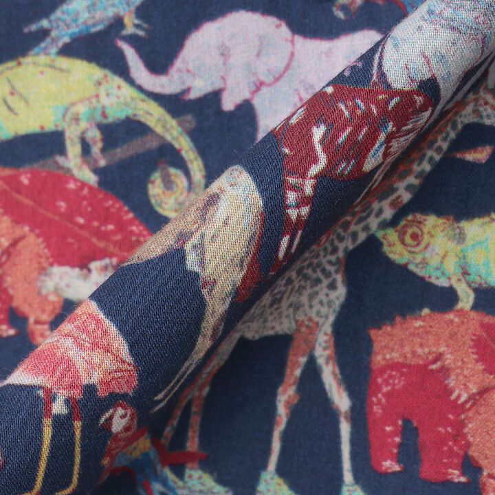 Q for the Zoo Wide Shirt,Navy, medium image number 8