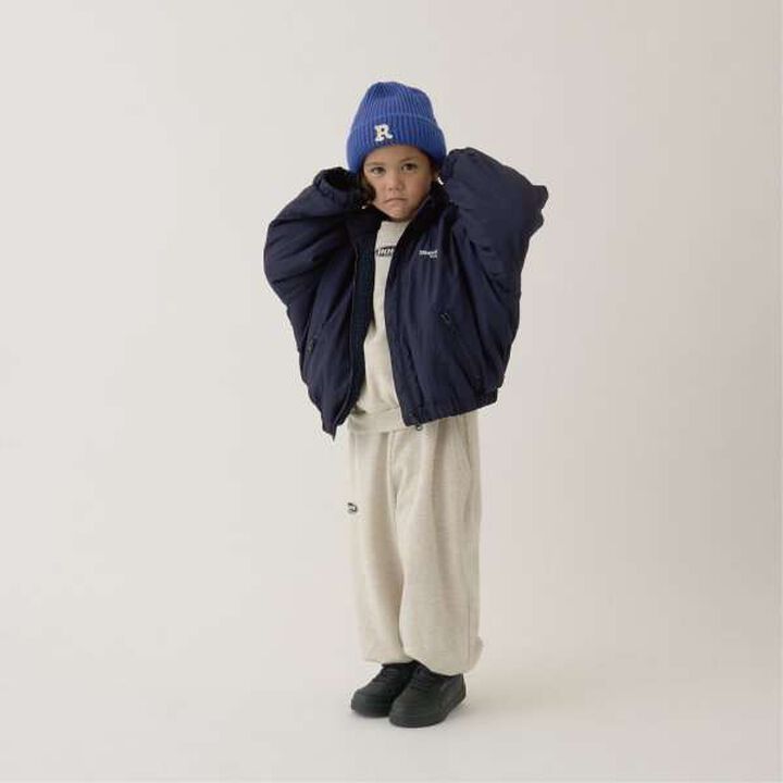 Reversible Oversized 2-Way Jacket,Navy, medium image number 17