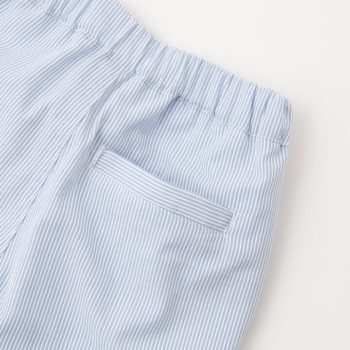 Stripe Waist Tuck Easy Pants,Pearl white, medium image number 12