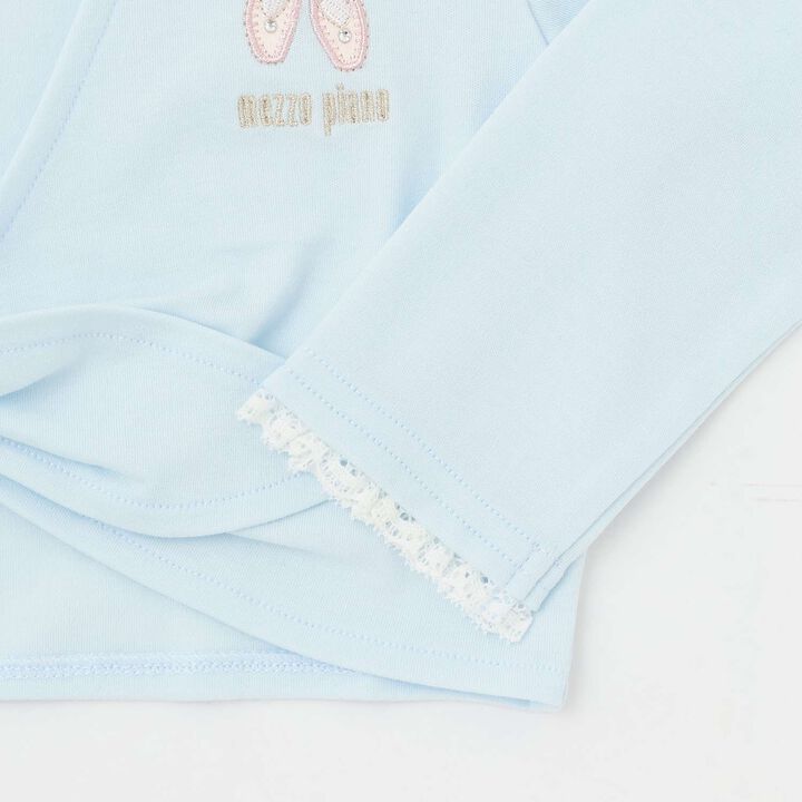 Ballet Cache-Coeur Top,Sax blue, medium image number 5