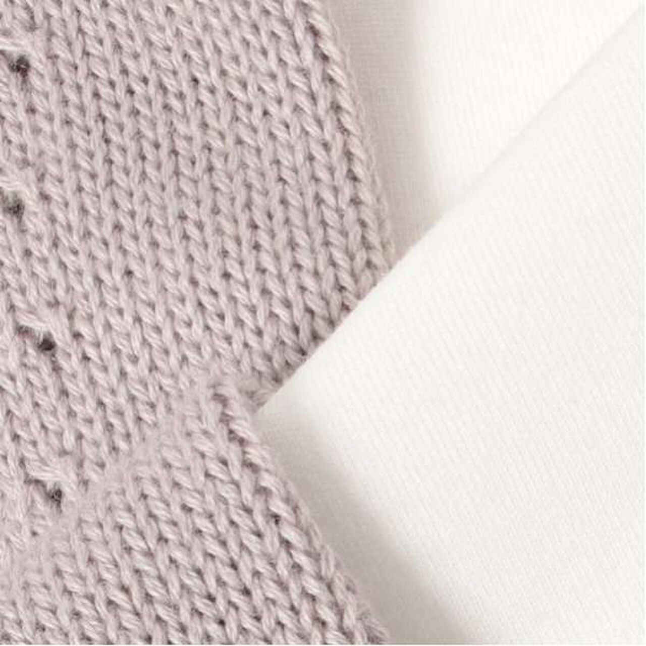 Sailor Knitwear Vest & T-Shirt Set,Gray, large image number 3