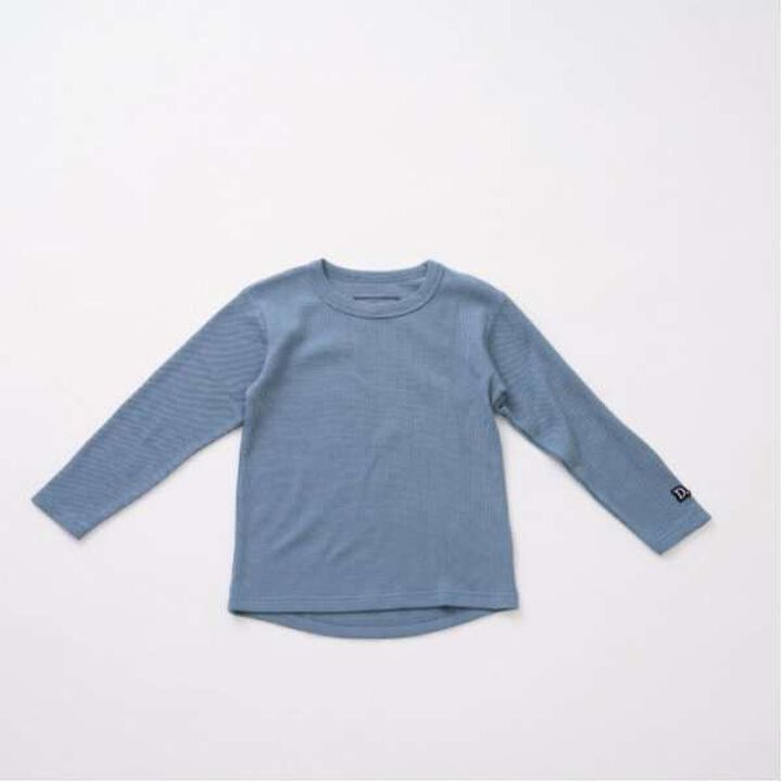 [365D.] Waffle Wide Long Sleeve T-Shirt,Green, medium image number 11