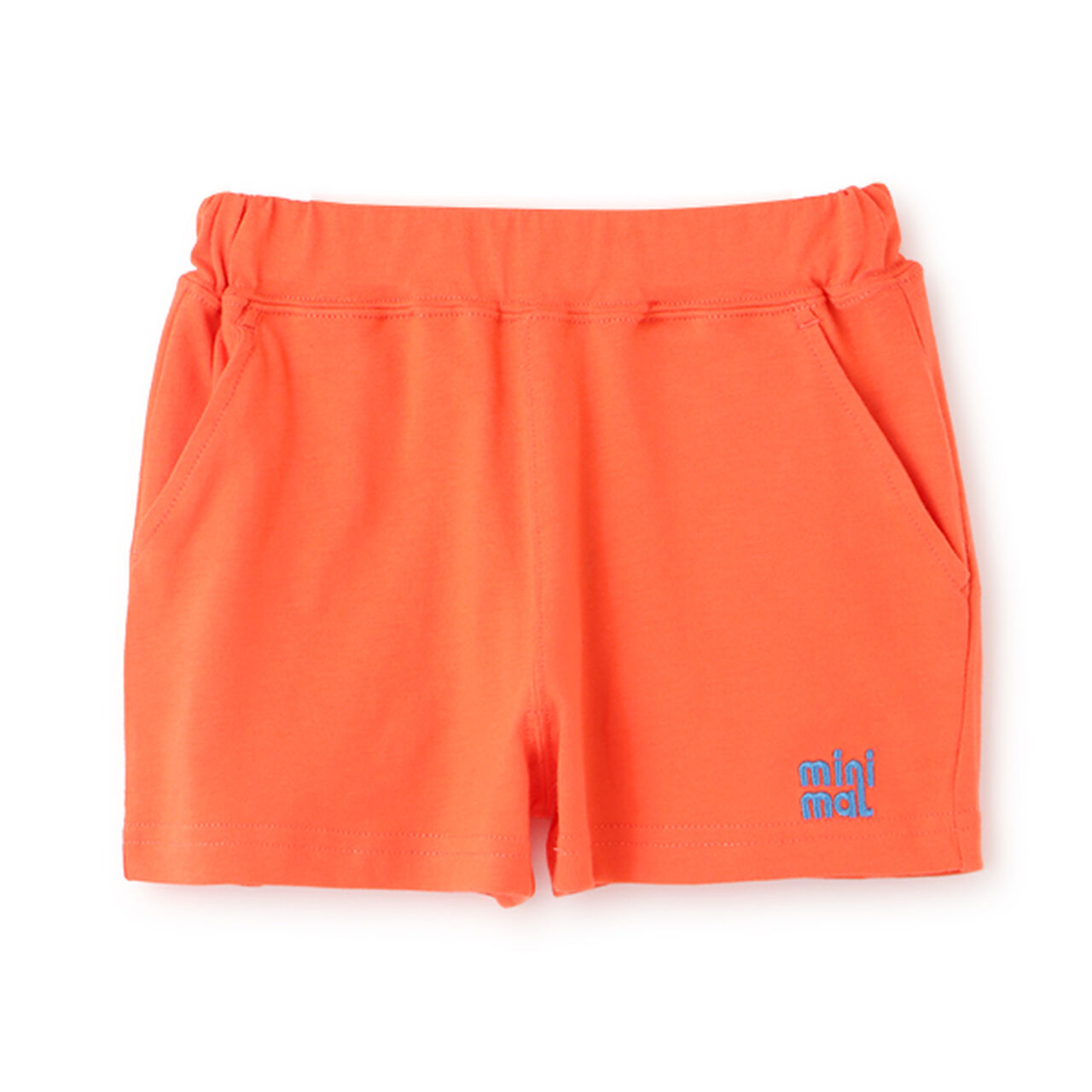 [Stain-Resistant & Water-Repellent] One-Point Embroidery 4/4 Length Pants,Blue, large image number 13