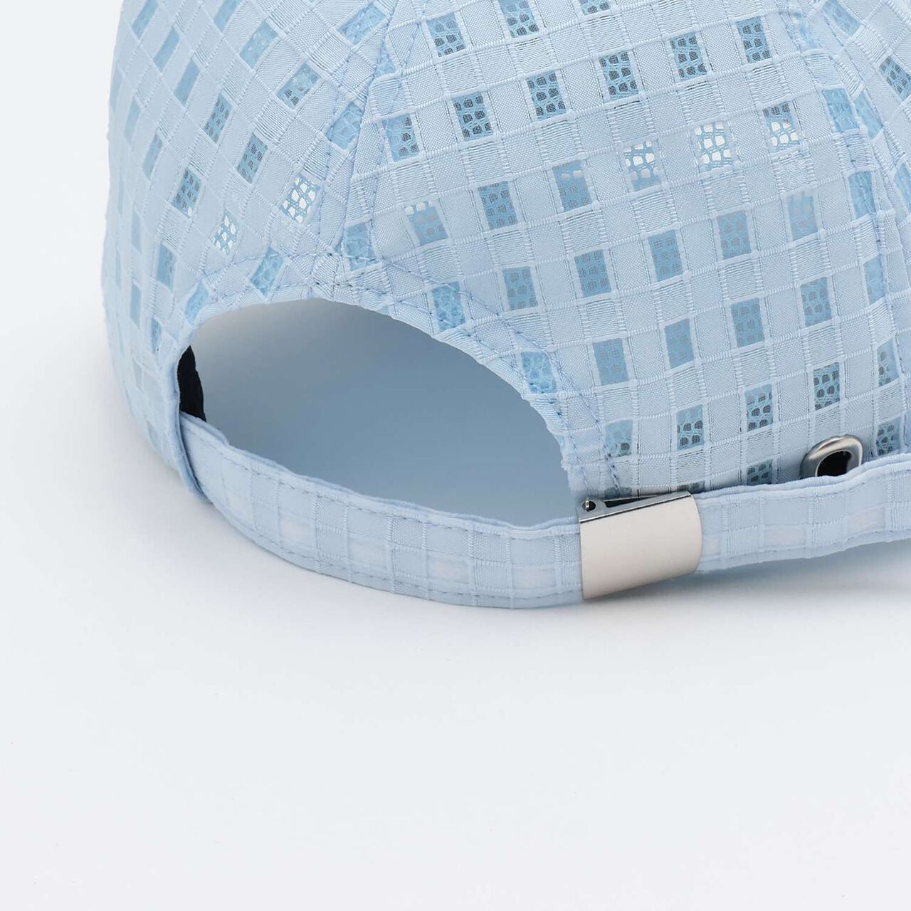 Sheer Cap with Charm Attachment,White, large image number 2