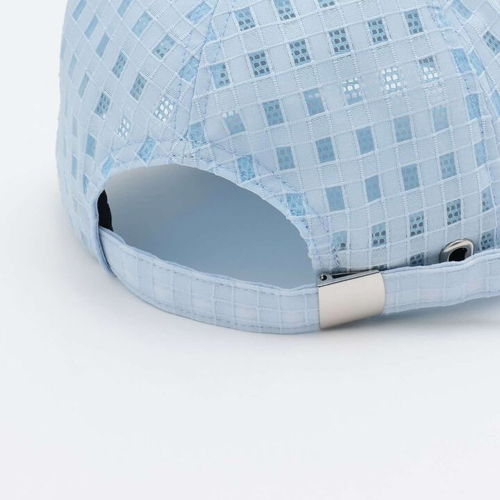 Sheer Cap with Charm Attachment,White, medium image number 2