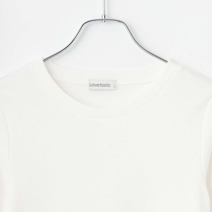 Argyle Knitwear T-Shirt Set,Deep red, medium image number 8