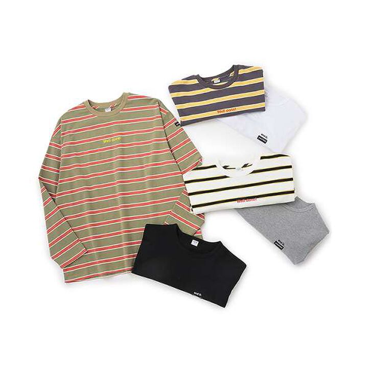 [Penfield] Dad Multi Stripe Set T,Green, medium image number 3