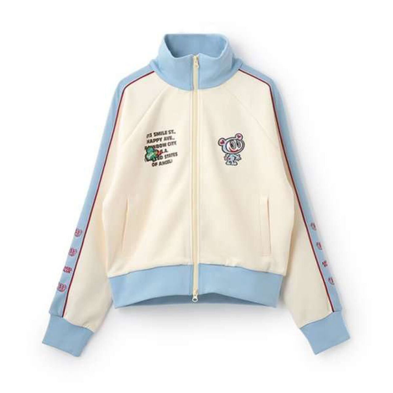 Mr. Nakamura Track Jacket,Ivory, large image number 6