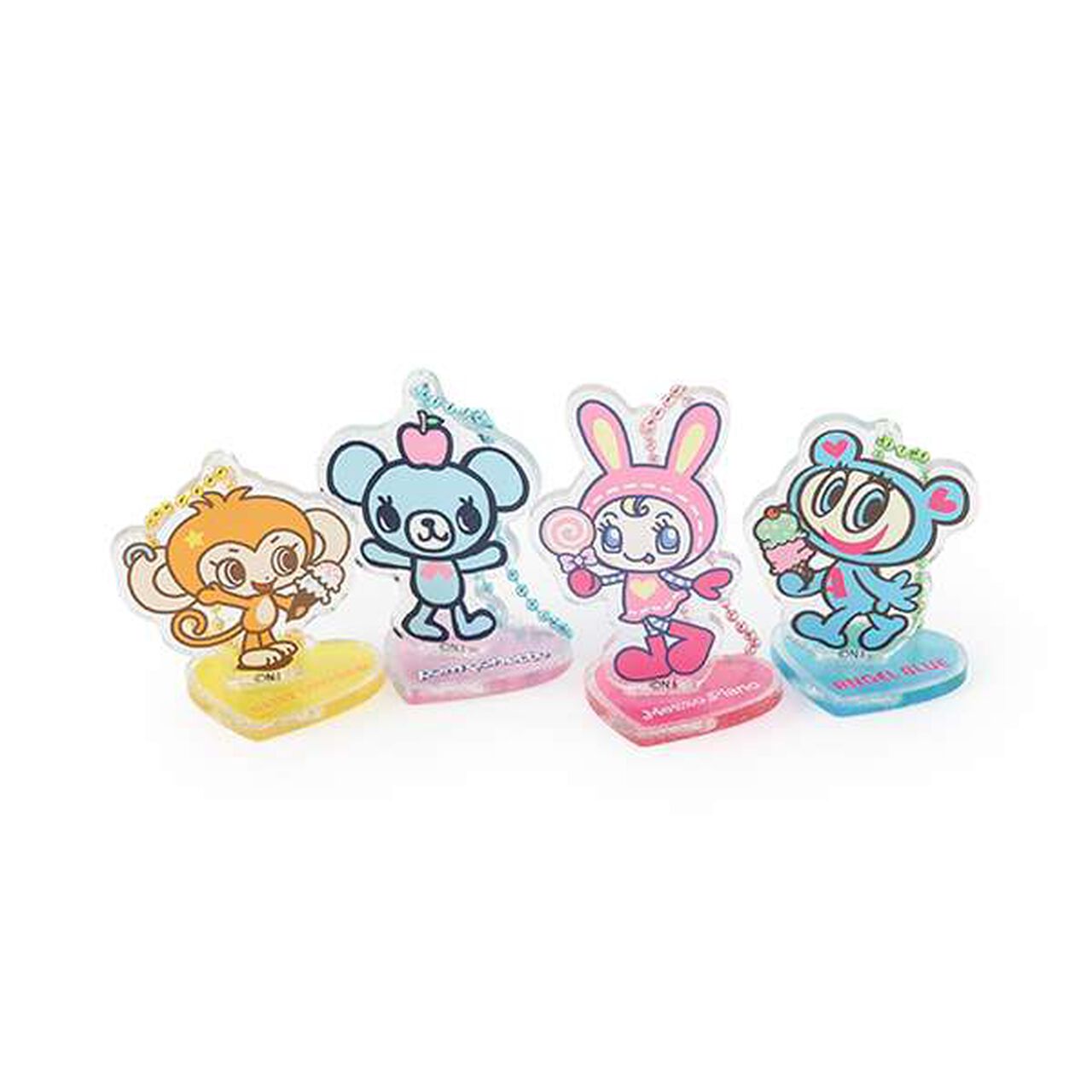 Random Acrylic Stand Keychain,Multi color, large image number 0