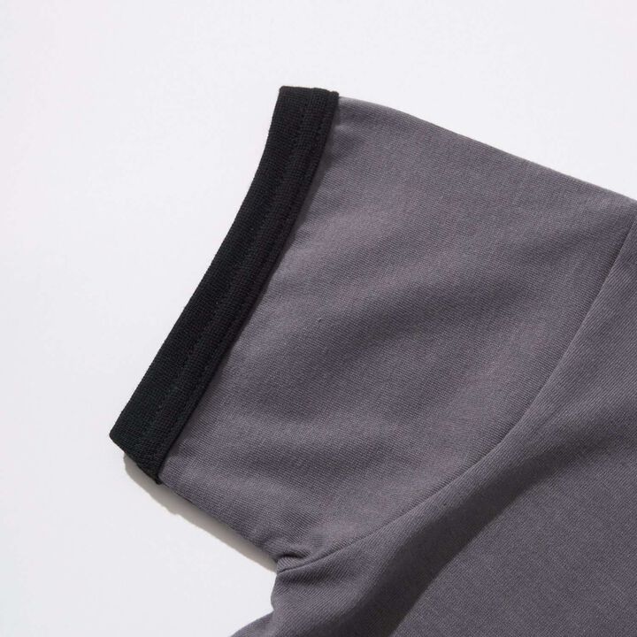 [Disney] [Comfortable Jersey] Assorted Print Ringer T-Shirt,Charcoal gray, medium image number 5