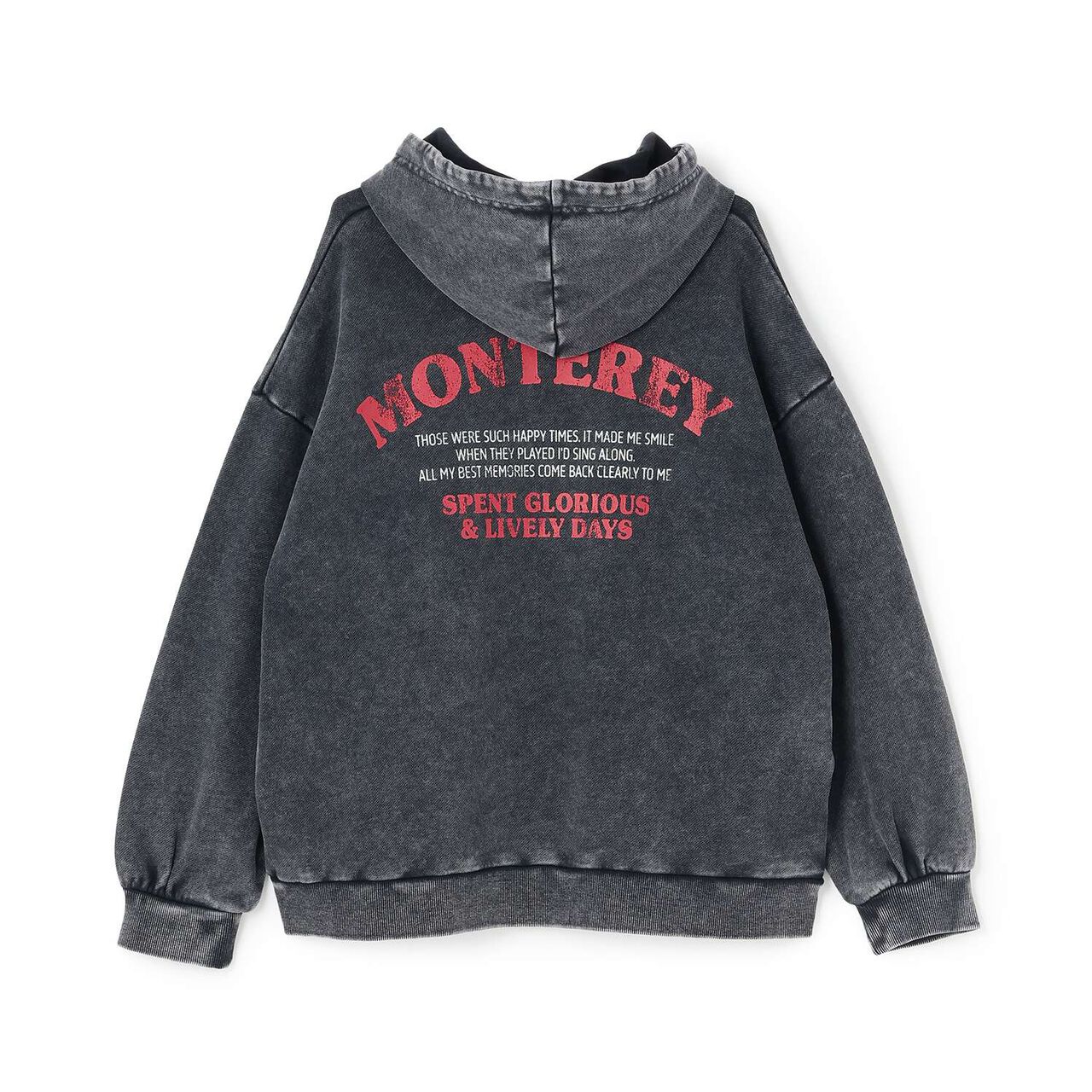 [LTXC] Pigment Pullover Parka,Charcoal gray, large image number 4