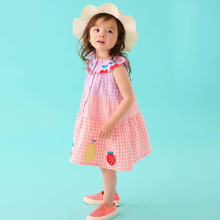 Washable Cherry Hat,Pearl white, medium image number 5