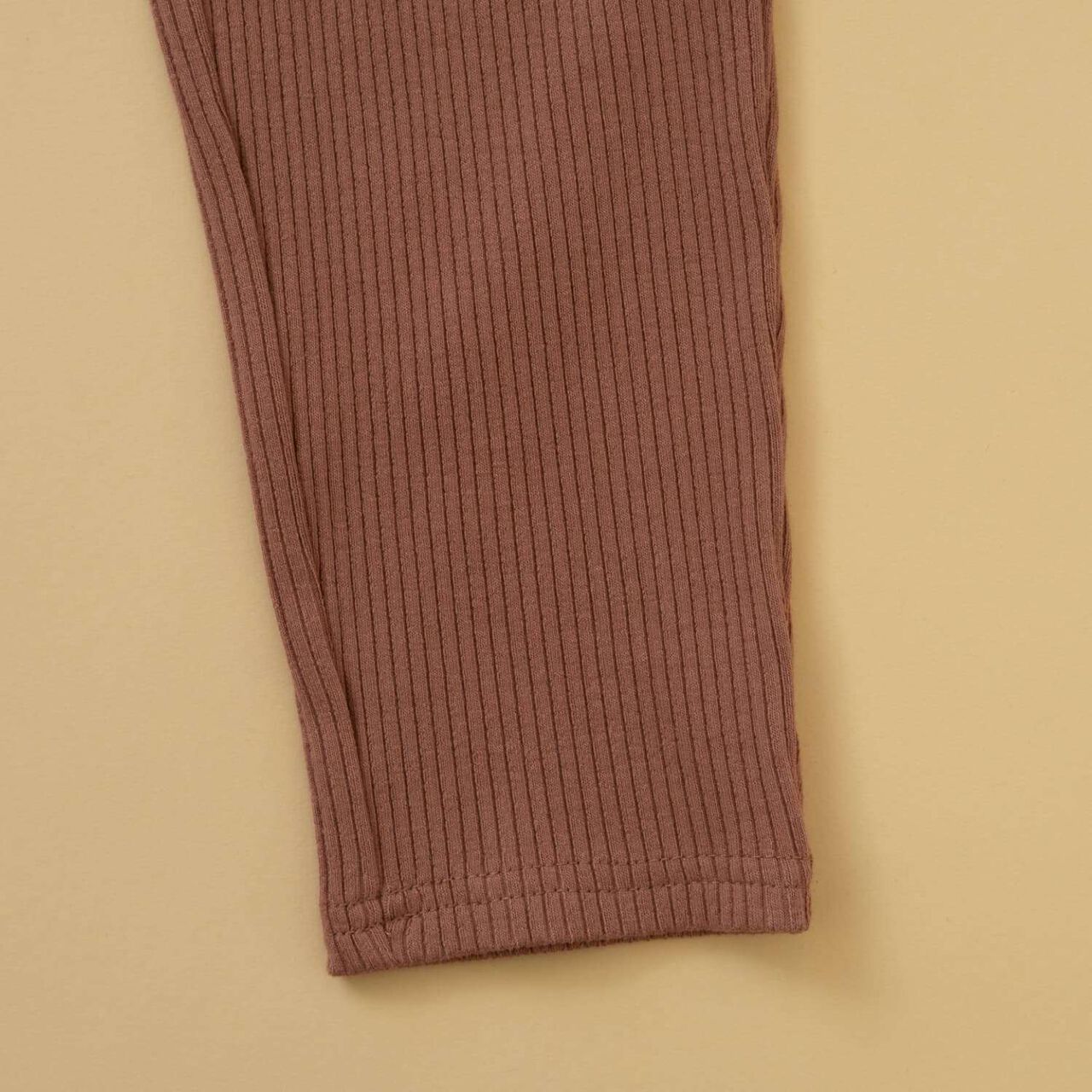 [365D] Anti-Stain Ribbed Leggings,Blue, large image number 7