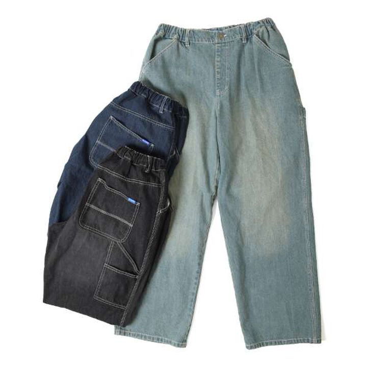 Denim Painter Pants,Blue, medium image number 4