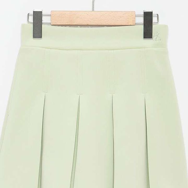 [LTXC] Flare Skirt with Inner Pants Included - Cardboard Box Design,Black, medium image number 9