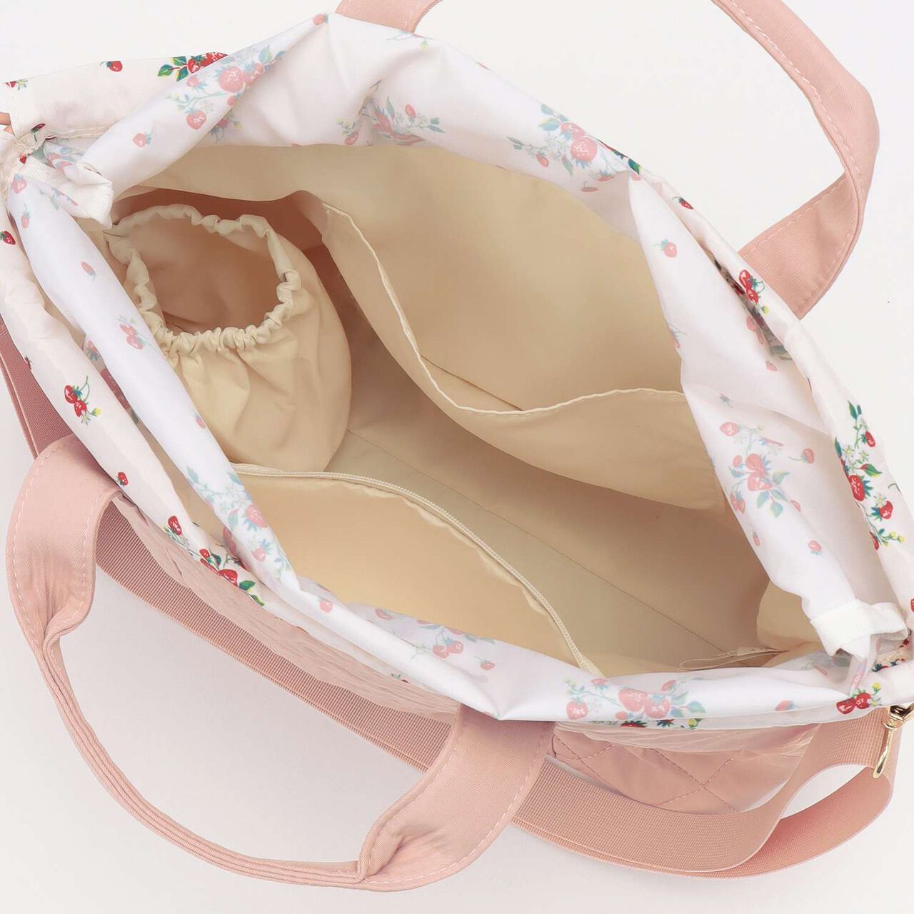 Wild Strawberry Mothers Bag,Pink, large image number 4