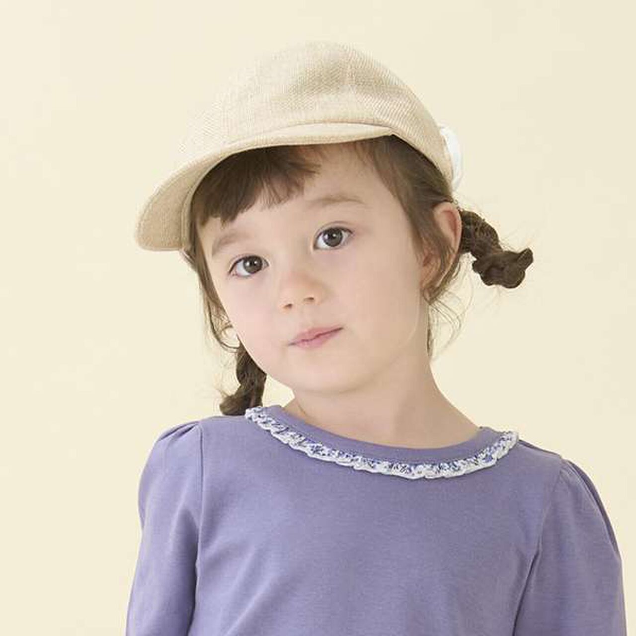 Woven Ribbon Back Cap,Black, large image number 2