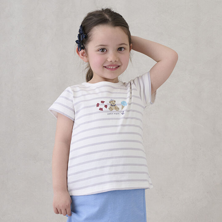 [Affordable] Girls Short-Sleeve T-Shirt,Emerald green, medium image number 28