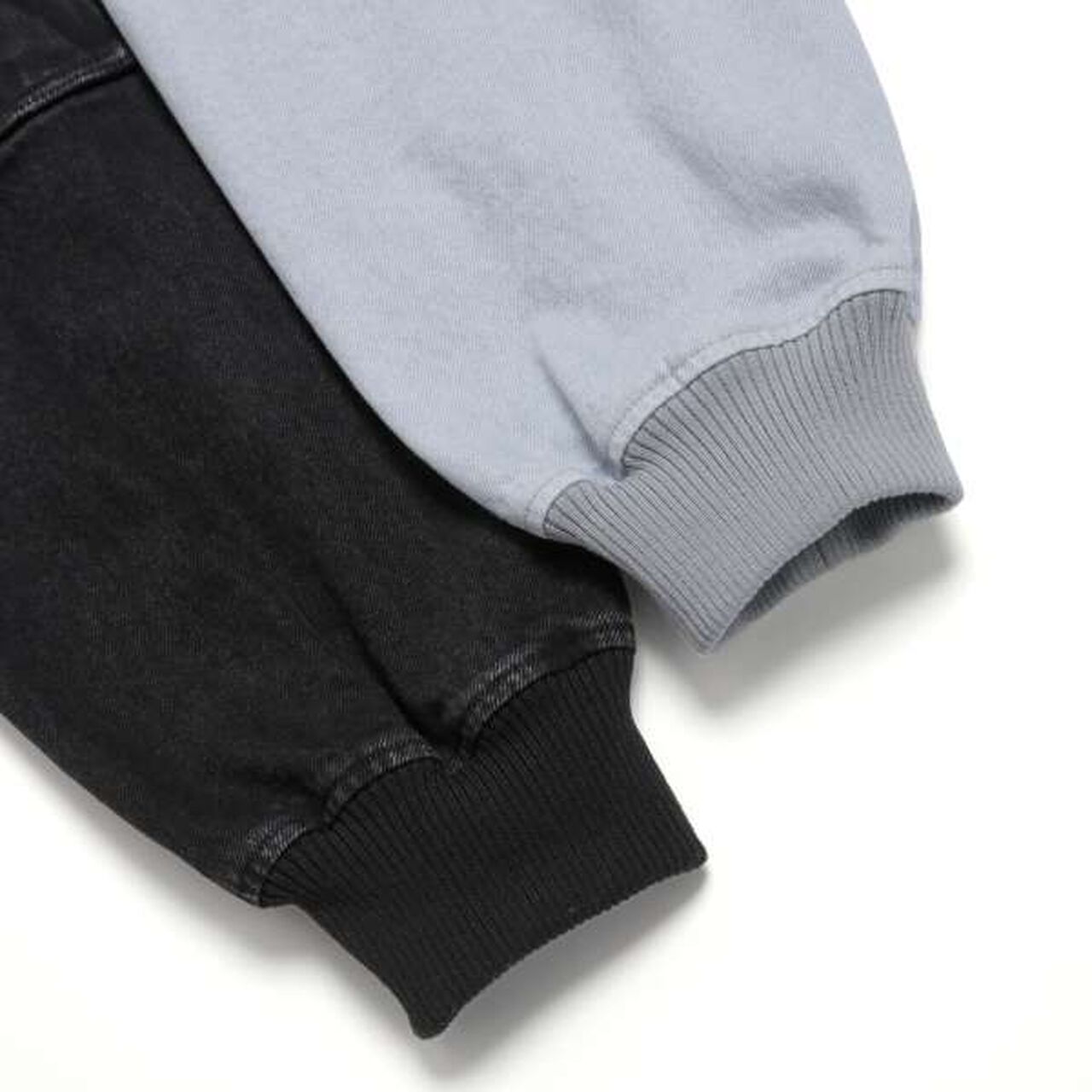 Denim Bomber Jacket,Light blue, large image number 2